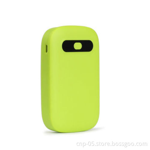 6,600mAh Dual-USB Power Banks, ABS Material, 5V/1A/1.5A Output